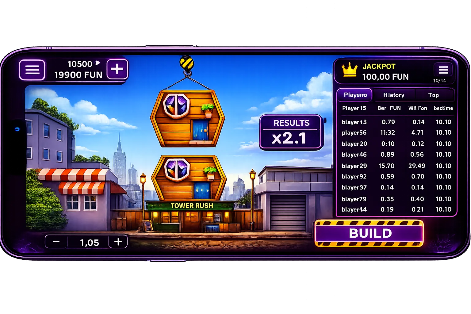 Application Tower Rush