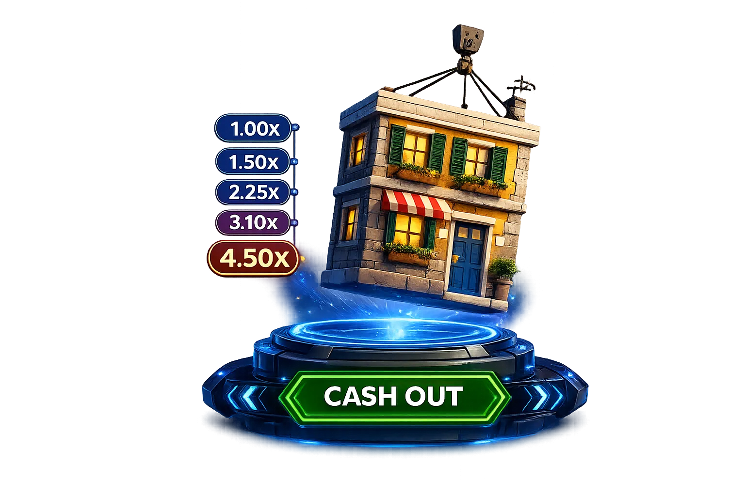 Cashout Multiplicateurs Tower