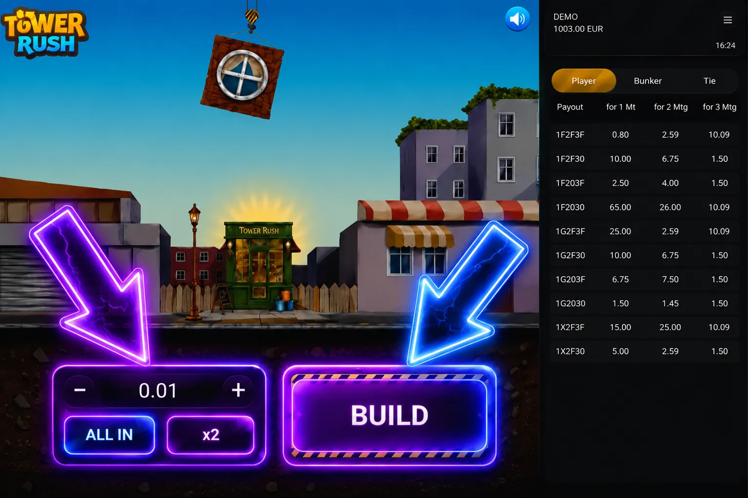 Application Mobile Tower Rush